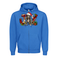 True Royal Christmas joy pitbull Zipper Hoodie - JahusDesignShop
