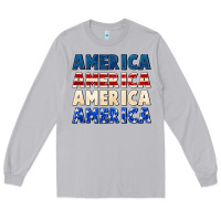 Moon Dust America 4th of July Long Sleeve Tee - CowGirlArtShop