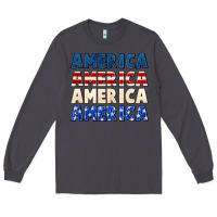 Smoke America 4th of July Long Sleeve Tee - CowGirlArtShop