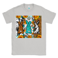 Moon Dust Easter bunnies leopard cowhide tumbler Easter Day Classic Tee - Neo Western