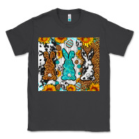 Smoke Easter bunnies leopard cowhide tumbler Easter Day Classic Tee - Neo Western
