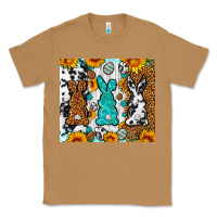Toasted Coconut Easter bunnies leopard cowhide tumbler Easter Day Classic Tee - Neo Western