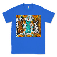 True Royal Easter bunnies leopard cowhide tumbler Easter Day Classic Tee - Neo Western