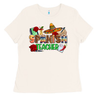Bone spanish teacher Ladies Tee - AdoDesignShop
