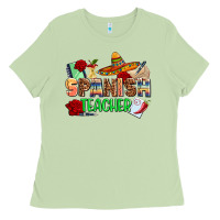 Matcha spanish teacher Ladies Tee - AdoDesignShop
