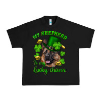 Black st.patrick's day my shepherd is my lucky charm Urban Heavy Tee - RanaPortraitStore