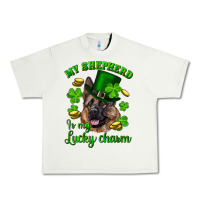 Pistachio st.patrick's day my shepherd is my lucky charm Urban Heavy Tee - RanaPortraitStore