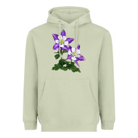 Matcha rocky mountain columbine Heavyweight Hoodie - LillyAllenDesigns