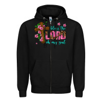 Black bless the lord oh my soul Zipper Hoodie - AdoDesignShop
