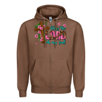Chestnut bless the lord oh my soul Zipper Hoodie - AdoDesignShop