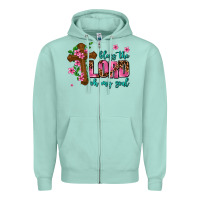 Seafoam bless the lord oh my soul Zipper Hoodie - AdoDesignShop