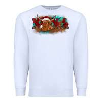 White christmas nana highland cow Premium Sweatshirt - BarkalooDesign