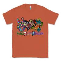 Copper peace love autism Classic Tee - SublimationCraftShop
