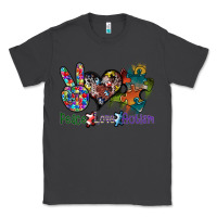 Smoke peace love autism Classic Tee - SublimationCraftShop