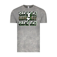 Cloud Rock game day game day soccer lightning bolt Vintage Tee - Zillion Design Studio