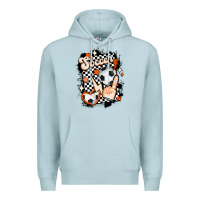 Blue Mist vintage soccer Premium Hoodie - MaliasSmallBusiness