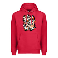 Cardinal vintage soccer Premium Hoodie - MaliasSmallBusiness
