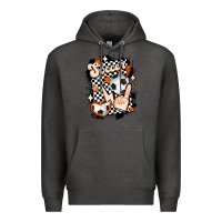 Charcoal Heather vintage soccer Premium Hoodie - MaliasSmallBusiness
