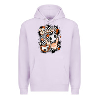 Lilac vintage soccer Premium Hoodie - MaliasSmallBusiness