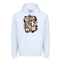 White vintage soccer Premium Hoodie - MaliasSmallBusiness