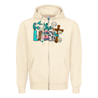 Sandshell be the light Zipper Hoodie - AdoDesignShop