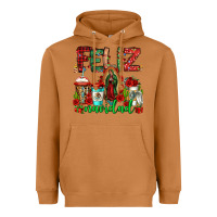 Meerkat feliz navidad lady of Guadalupe christmas coffee Heavyweight Hoodie - Jasminsmagicworld