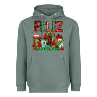 Sage feliz navidad lady of Guadalupe christmas coffee Heavyweight Hoodie - Jasminsmagicworld