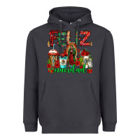 Smoke feliz navidad lady of Guadalupe christmas coffee Heavyweight Hoodie - Jasminsmagicworld