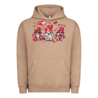 Pigment Burro valentine's day gnomes Urban Hoodie - LillyAllenDesigns