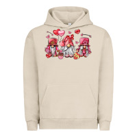 Pigment French Oak valentine's day gnomes Urban Hoodie - LillyAllenDesigns