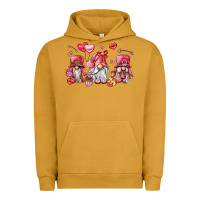 Pigment Peanut Butter valentine's day gnomes Urban Hoodie - LillyAllenDesigns