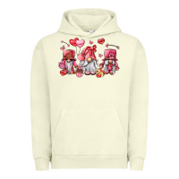 Pigment Pistachio valentine's day gnomes Urban Hoodie - LillyAllenDesigns