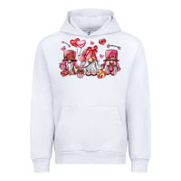 White valentine's day gnomes Urban Hoodie - LillyAllenDesigns