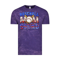 Cloud Purple baseball mom squad Vintage Tee - texasbilliewilder