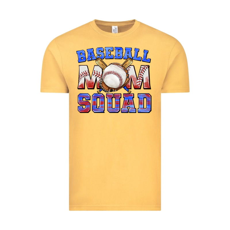 Baseball Mom Squad Vintage Tee by texasbilliewilder | Teevron