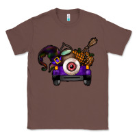 Chestnut Halloween Truck Classic Tee - CowhideDigitalArt