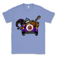 Colony Blue Halloween Truck Classic Tee - CowhideDigitalArt