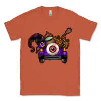 Copper Halloween Truck Classic Tee - CowhideDigitalArt