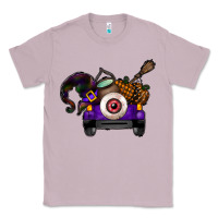 Lilac Halloween Truck Classic Tee - CowhideDigitalArt