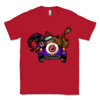 Red Halloween Truck Classic Tee - CowhideDigitalArt