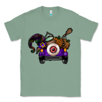 Sage Halloween Truck Classic Tee - CowhideDigitalArt
