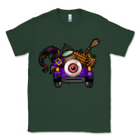 Sports Green Halloween Truck Classic Tee - CowhideDigitalArt