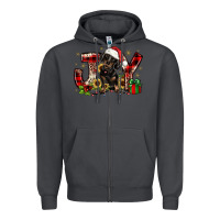 Smoke christmas joy dachshund Zipper Hoodie - JahusDesignShop