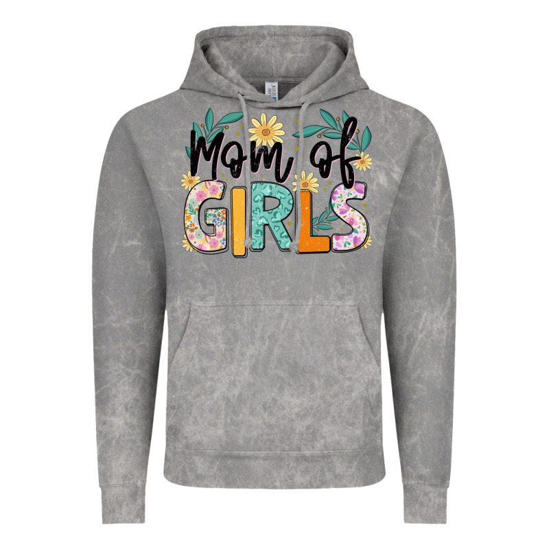 Mom Of Girls Vintage Hoodie by JahusDesignShop | Teevron