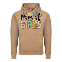 Vintage Coffee mom of girls Vintage Hoodie - JahusDesignShop