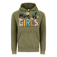 Vintage Olive mom of girls Vintage Hoodie - JahusDesignShop