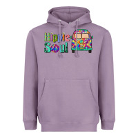 Lavender hippie soul caravan Heavyweight Hoodie - BarkalooDesign
