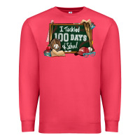 Cardinal I tacked 100 days school Baseball Premium Sweatshirt - NancyCooperArtShop