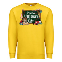 Lemon I tacked 100 days school Baseball Premium Sweatshirt - NancyCooperArtShop