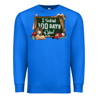True Royal I tacked 100 days school Baseball Premium Sweatshirt - NancyCooperArtShop